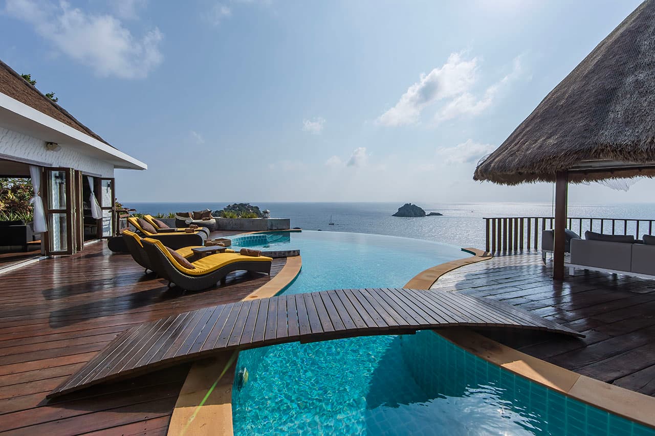 Villas Sabai Jai luxury pool villa estate on Koh Tao