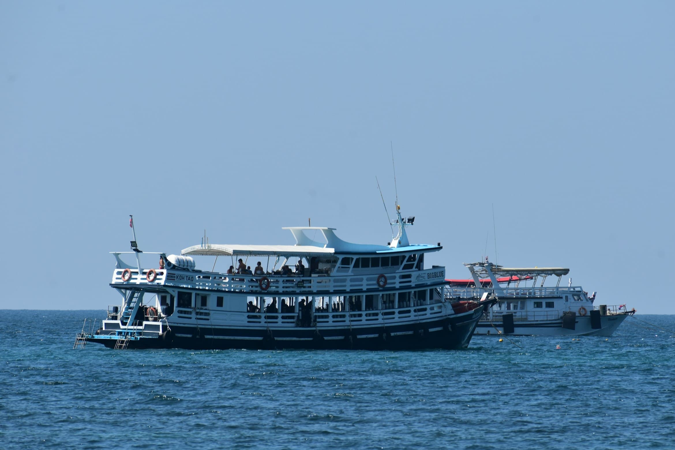 How to get to Koh Tao — ferry boats at Mae Haad pier