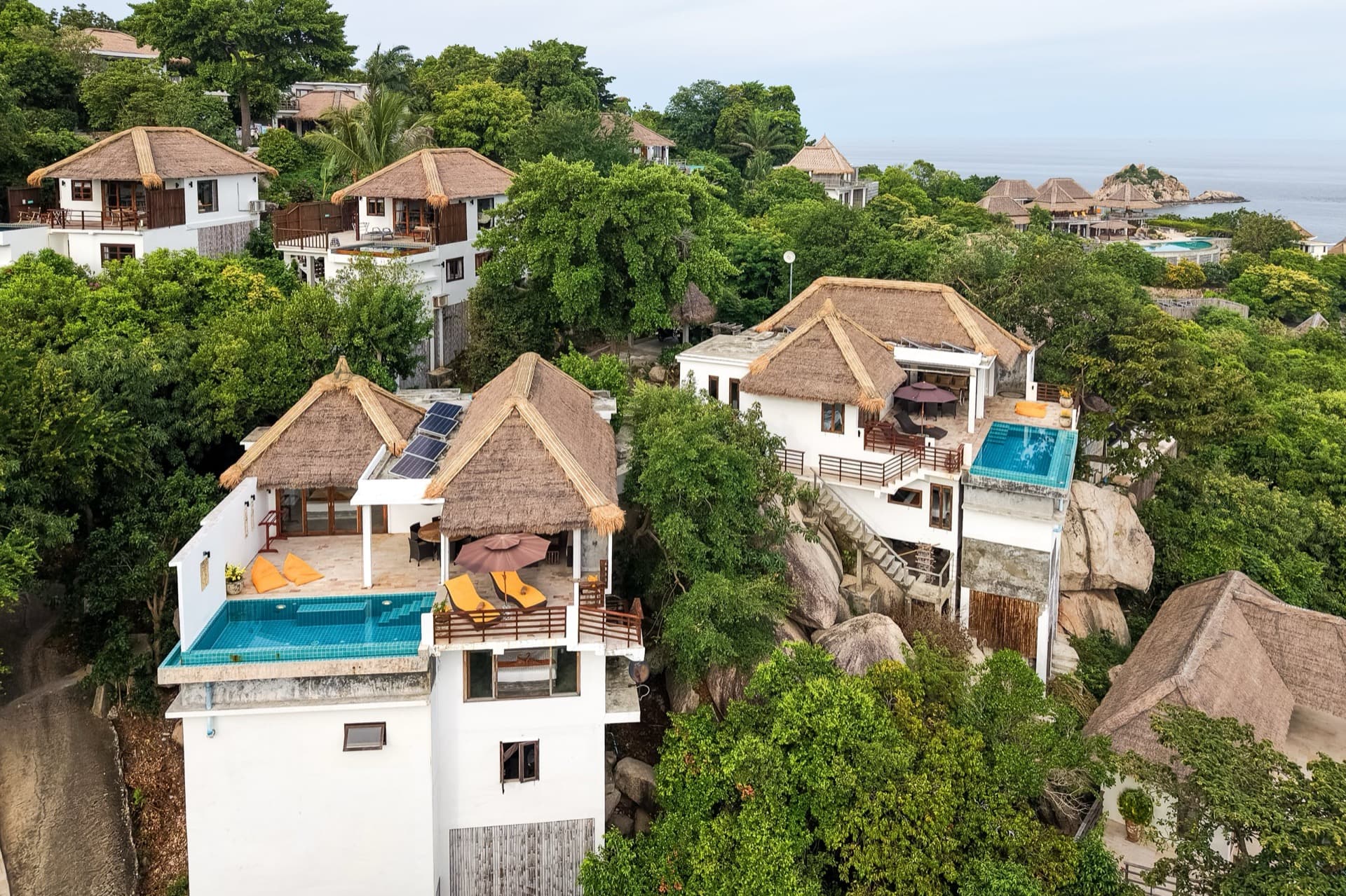 Villas Sabai Jai zwembadvilla's